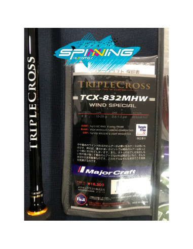 CAÑA MAJOR CRAFT TRIPLE CROSS TCX 832...