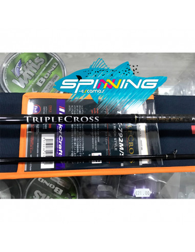 CAÑA MAJOR CRAFT TRIPLE CROSS HARD...