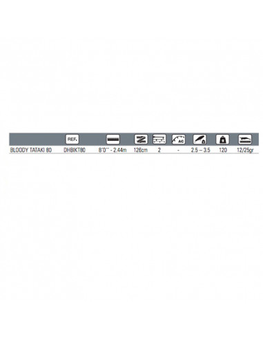 CAÑA HART BLOODY TATAKI 2.44 M 12-25...