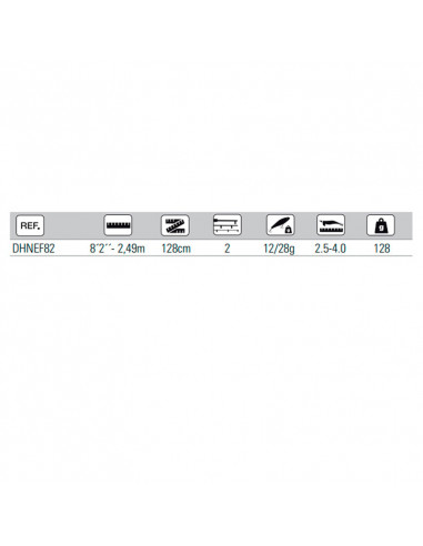 CAÑA HART NATION EGI 82F 2.49 M 12-28...