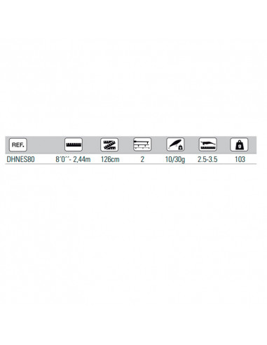 CAÑA HART NATION EGI 80S 2.44 M 10-30...