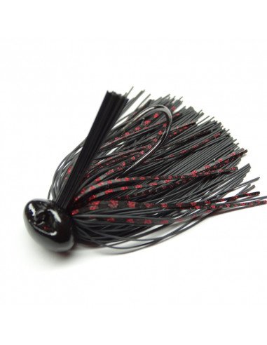JIG BASS PATROL BLACK RED SCALE...