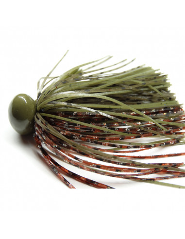 JIG BASS PATROL GREEN PUMPKIN CRAW...