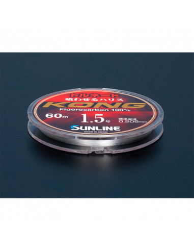 FLUOROCARBONO SUNLINE TORNADO KONG 60...