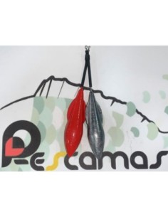 PLOMO CASTING ALAS 125 GR ROJO