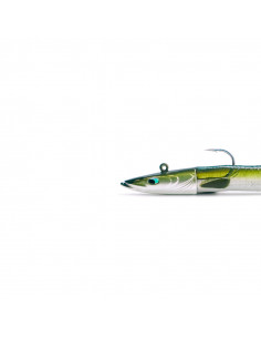 SEÑUELO YKR SOFTBAITS HAPPY EEL 80 MM 10 GR GREEN NATURAL 2