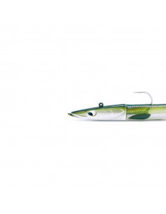 SEÑUELO YKR SOFTBAITS HAPPY EEL 100 MM 15 GR GREEN NATURAL 2