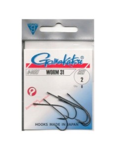 ANZUELO GAMAKATSU WORM 31 N...