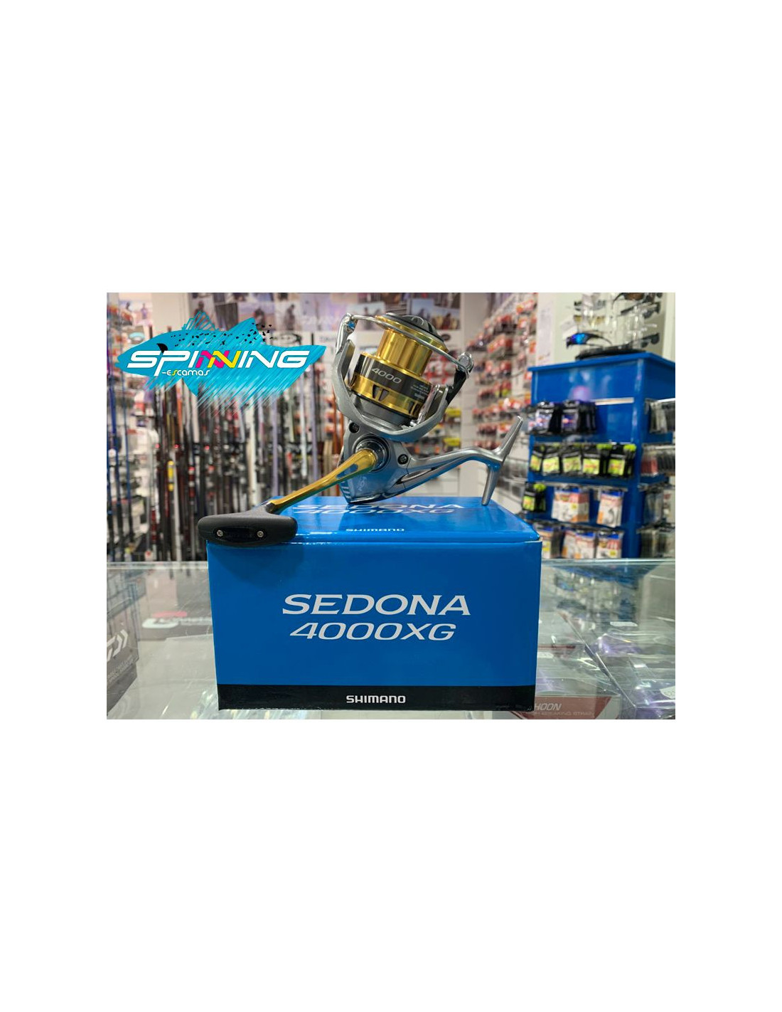 SHIMANO Carrete Spinning Sedona FI 4000 XG SE4000XGFI –